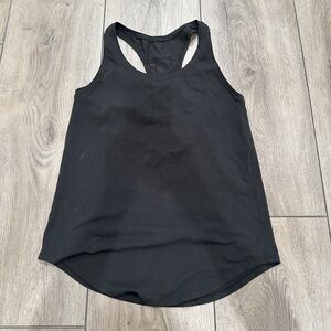 Black Lulu lemon tank top